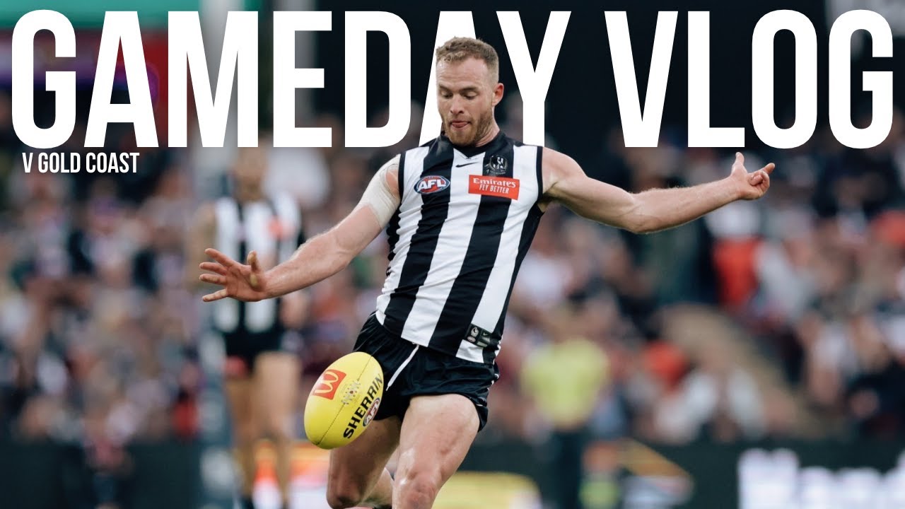 Видеоблог игрового дня AFL с Томом Митчеллом | Коллингвуд против Голд-Коста