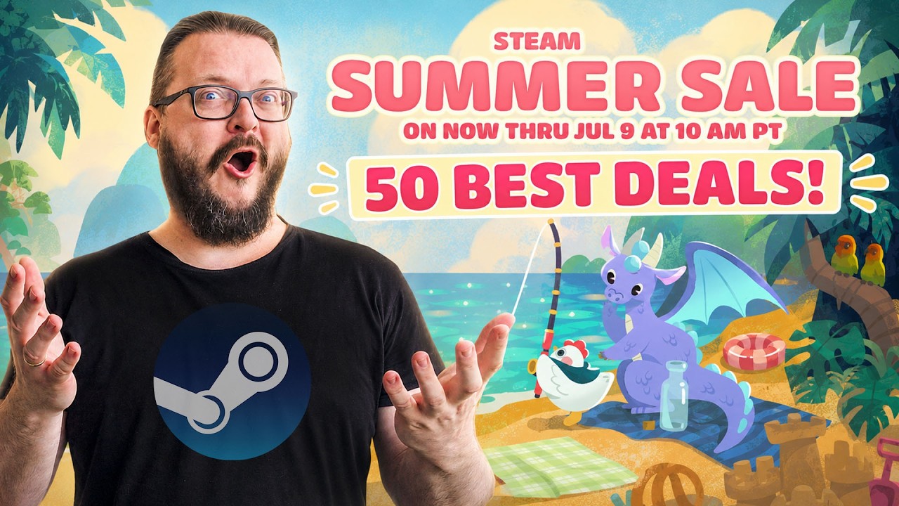 ЛЕТНЯЯ РАСПРОДАЖА STEAM 2026! 50 лучших предложений! 🕹️