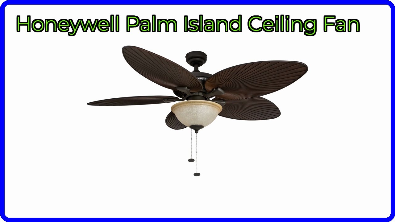 REVIEW (2026): Honeywell Palm Island Ceiling Fan. ESSENTIAL details.