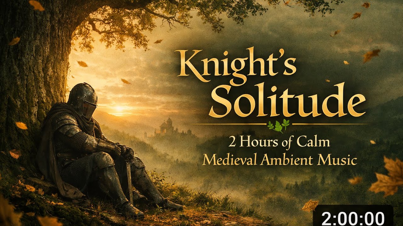 Knight’s Solitude 🌿 2 Hours of Calm Medieval Ambient Music