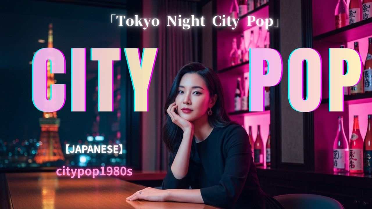 眠れない夜に聴く80年代ジャパニーズ・シティポップ｜Tokyo Night Drive City Pop Mix【作業用BGM】80s Japanese City Pop Mix