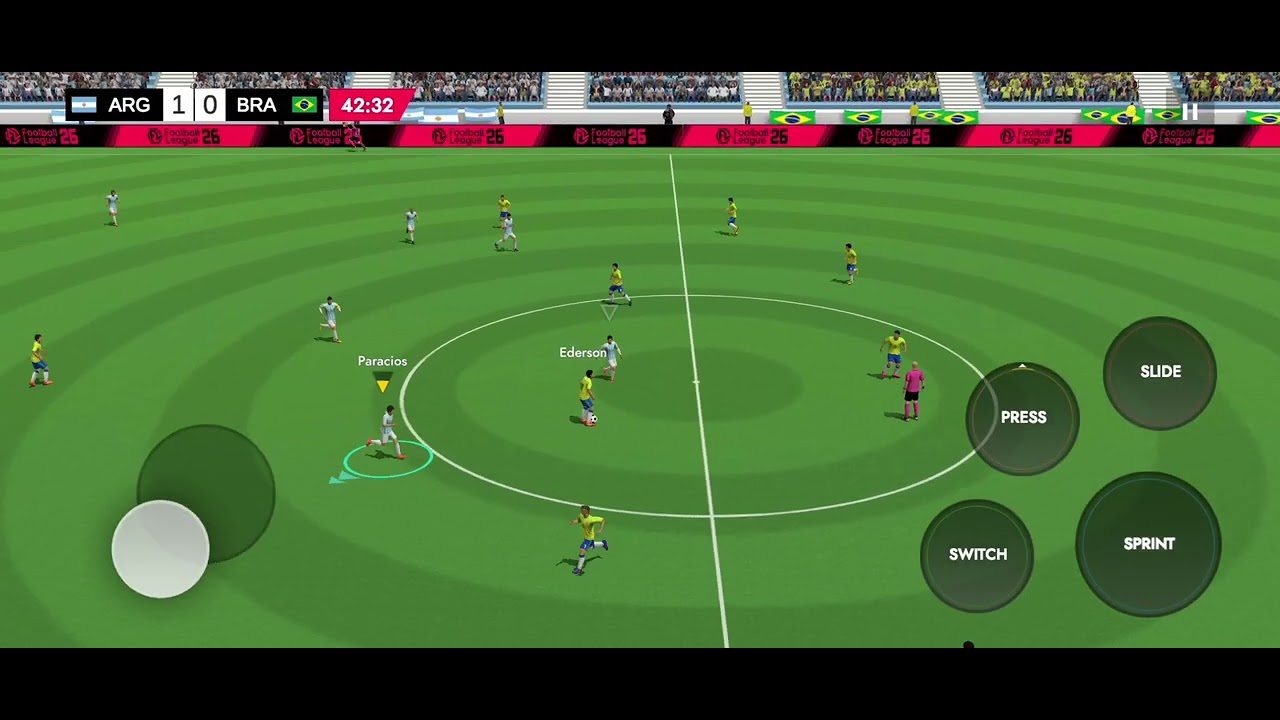 Football game in 2026.ARG vs BRA#football #football game#music 