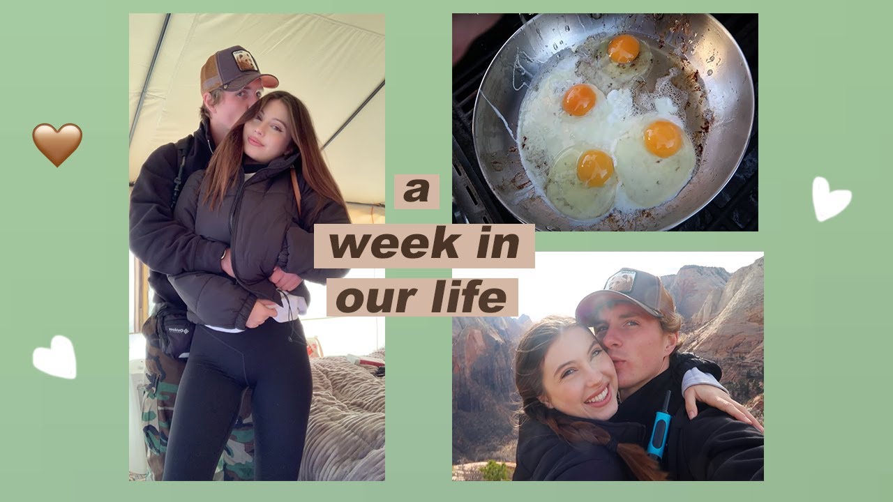 A Week in Our Life // (we went camping) 🏕️