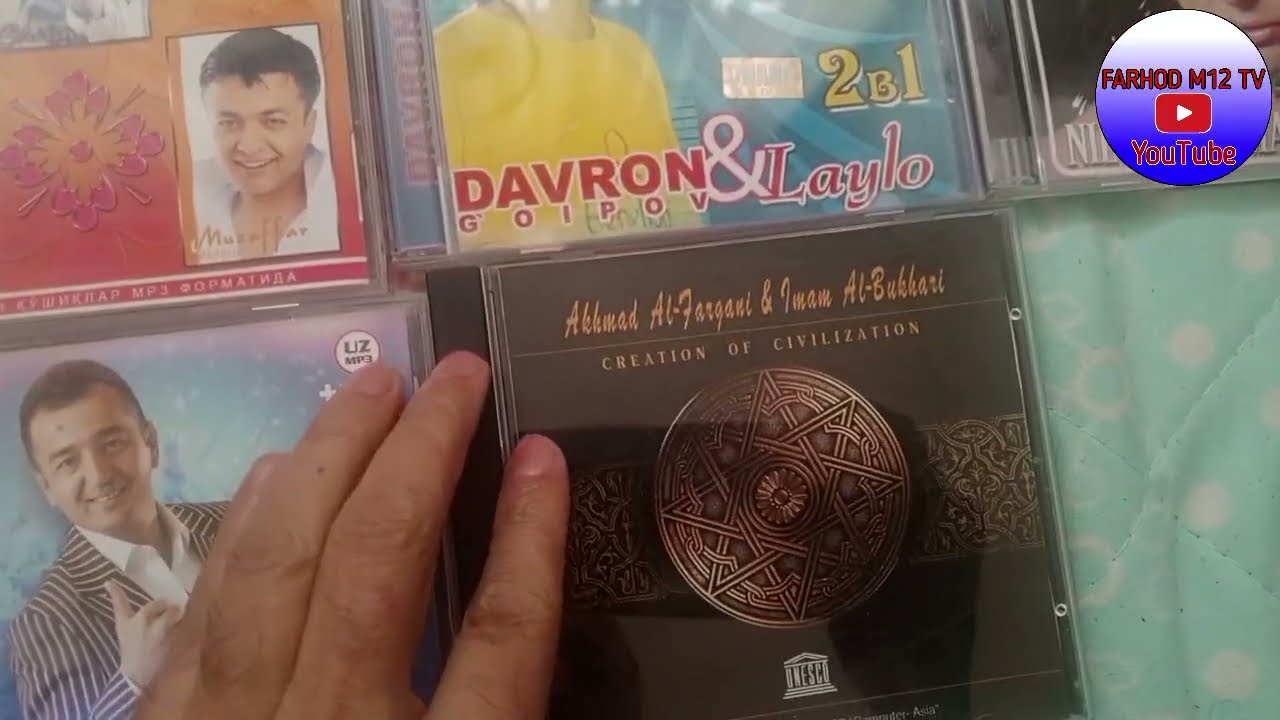 O'zbekcha Dvd va mp3 disklar video obzori 1 shaxsiy arxivlar kolleksiyamdan