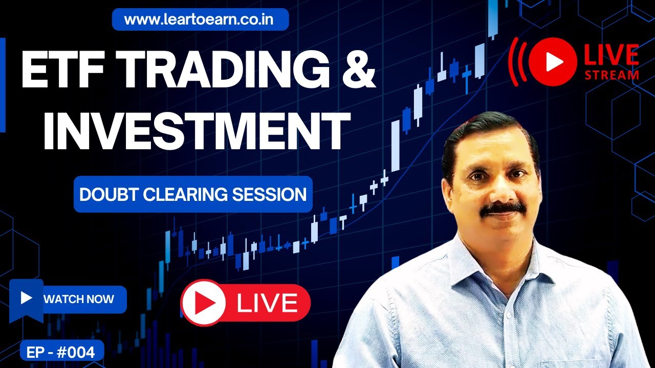 ETF trading & investment doubt clearing session Live. #learntoearn #stockmarket #trading #investing