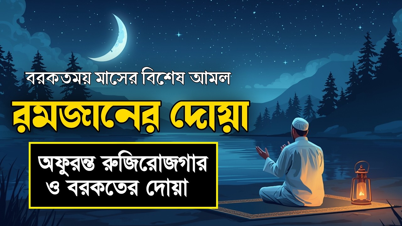 রমজানের শ্রেষ্ঠ দোয়া ও দুরুদ । রহমত ও নাজাতের দোয়া। Quran Tilawat For Ramadan । Dua For Ramadan