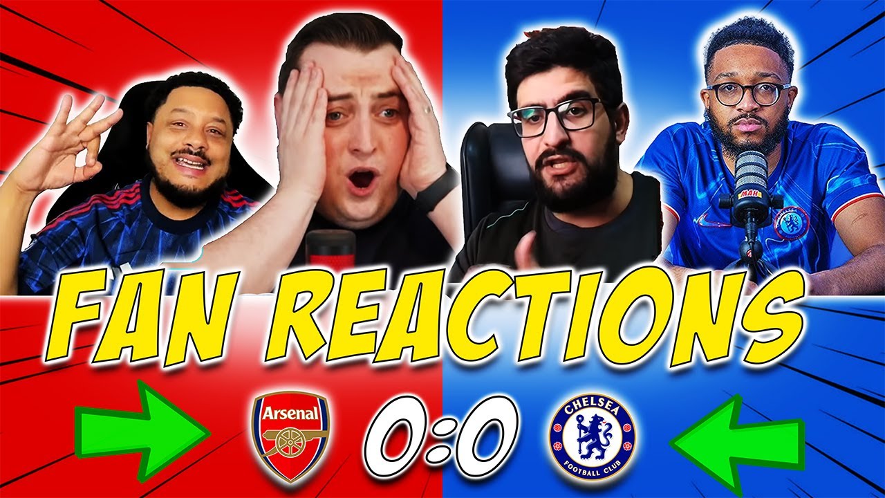 Fan Reactions to Arsenal 1-0 Chelsea | Semi Final Reactions⚽🔥