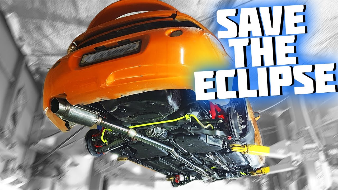 Mitsubishi Eclipse 2G (A ginormous exhaust for a tiny Eclipse) #SaveTheEclipse №18
