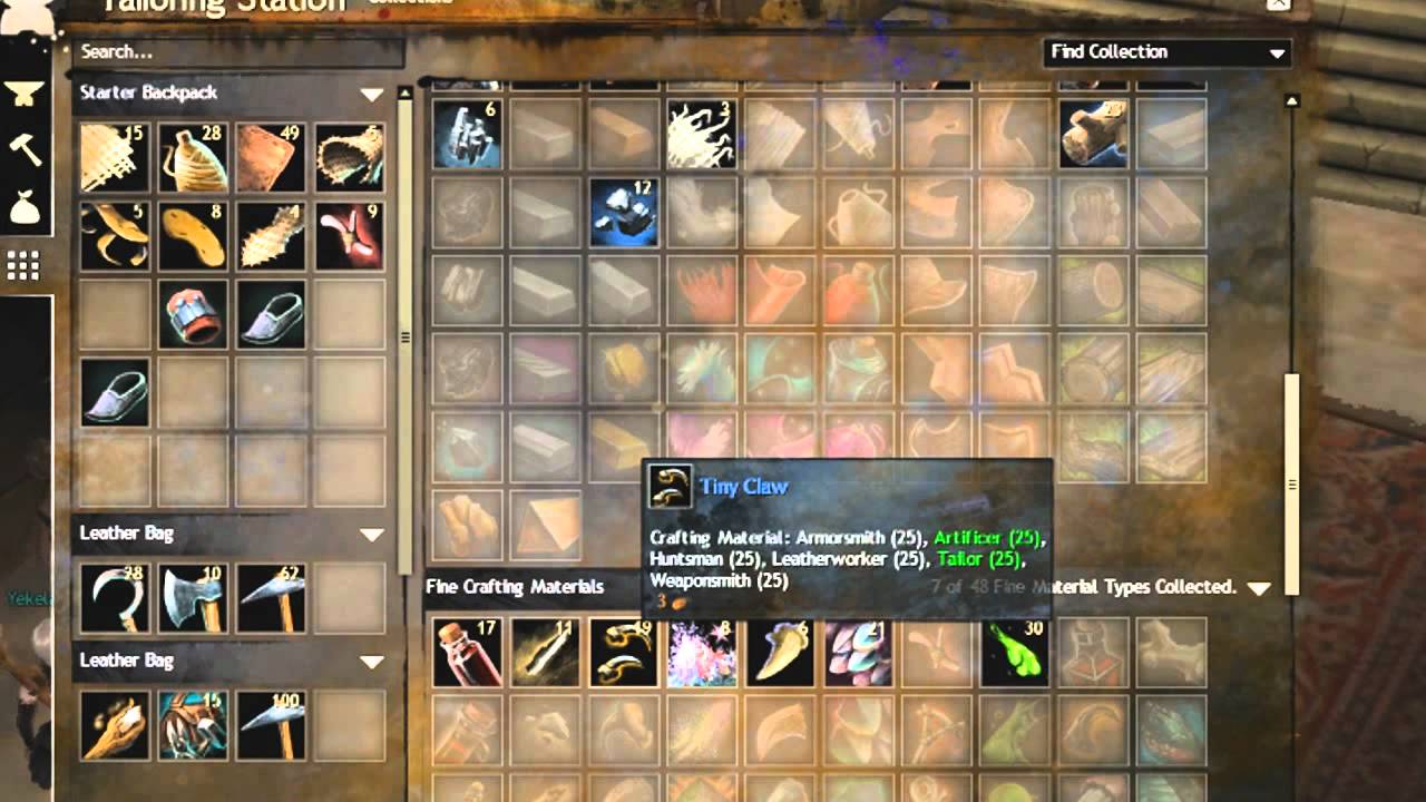 Guild Wars 2 Crafting Guide Series - Material Efficiency