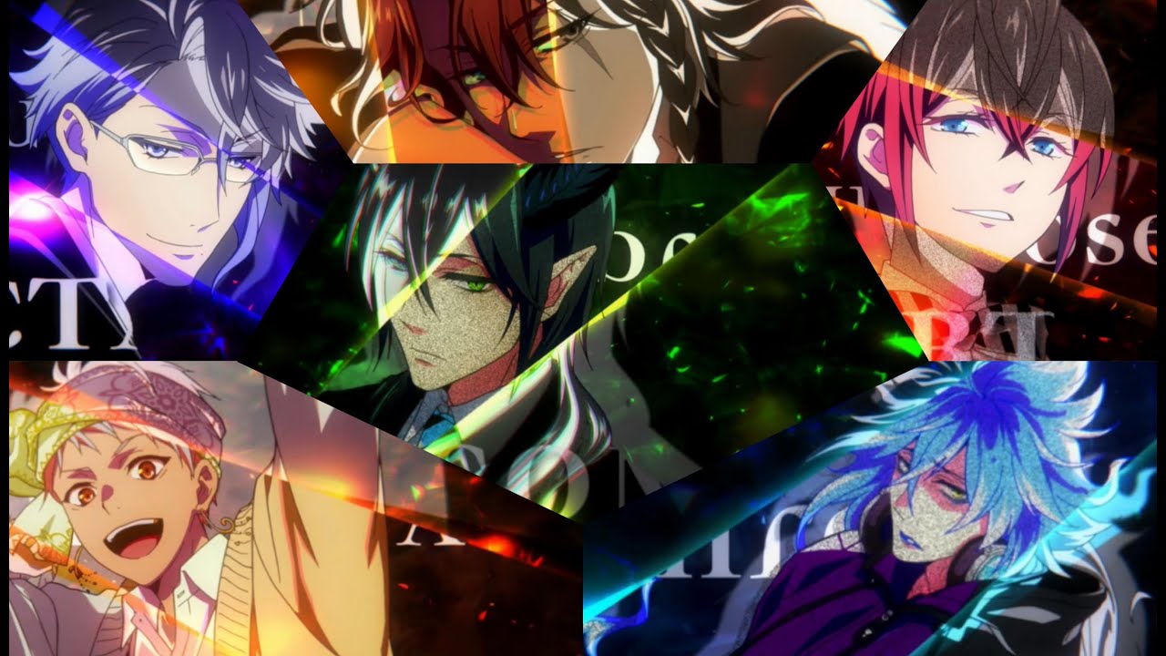 【高画質 HD1080p】ツイステOP「piece of my world」Night Ravens(ナイトレイブンズ）【30分耐久】