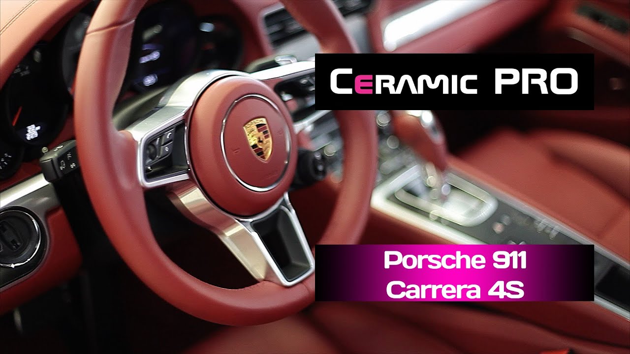 Защита Porsche 911 Carrera 4S   10 слоев Ceramic Pro 9H   CeramicPro Tyumen