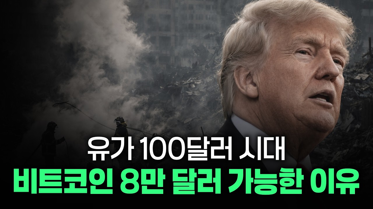 유가 100달러 시대, 비트코인 8만 달러 간다