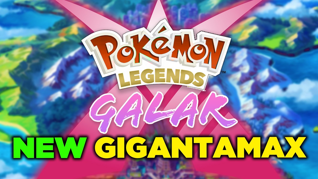 В игре Pokemon Legends Galar появились новые гигантамакс-формы!