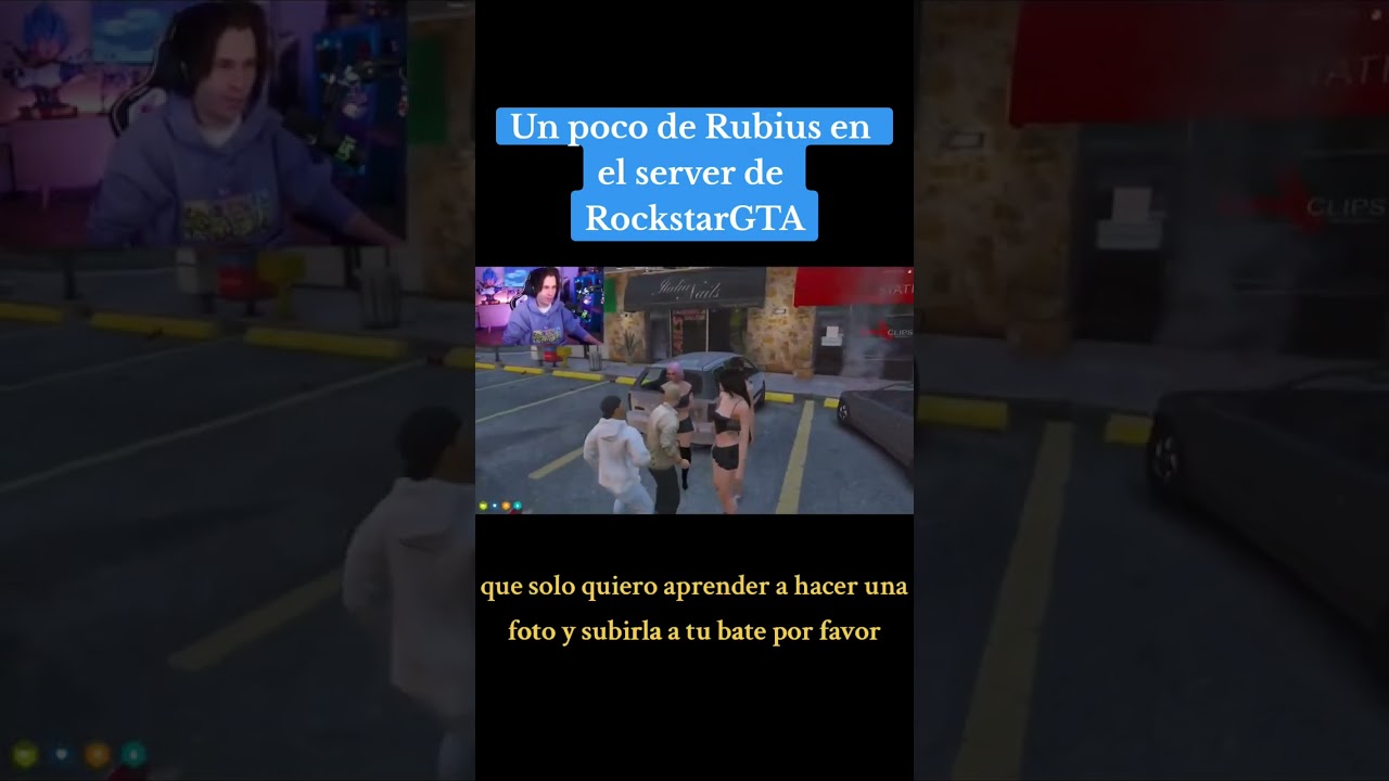 Roleplay Rubius en Server GTA Rockstar