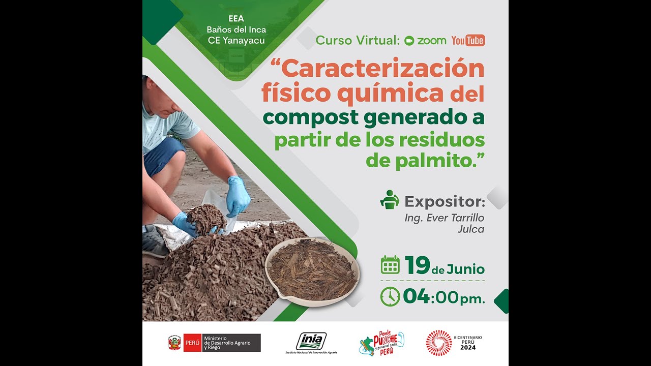 Caracterización físico química del compost generado a partir de los residuos del palmito