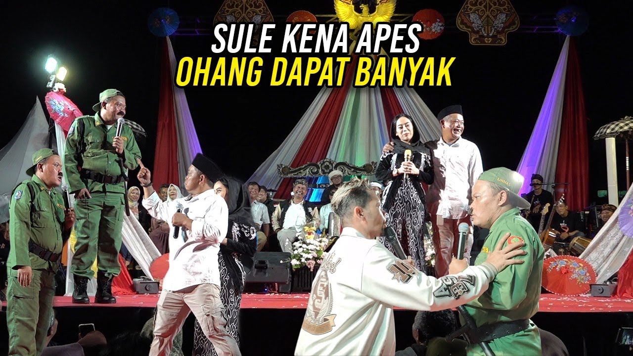 SULE KENA APES SAAT BEREBUT PUTRI PANGANDARAN DENGAN MANG OHANG