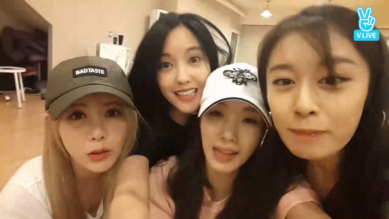 170603 V LIVE 티아라, 지금은 안무연습중