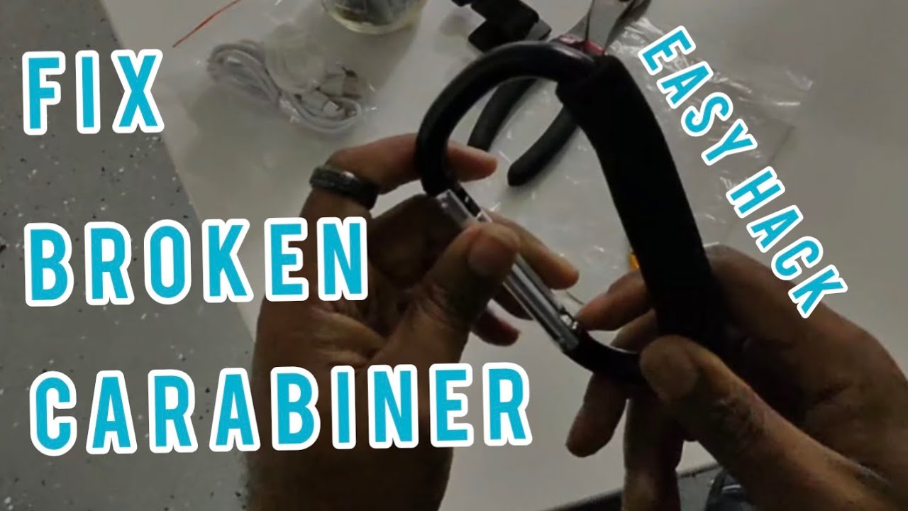 Fix Broken Carabiner (Easy Hack)
