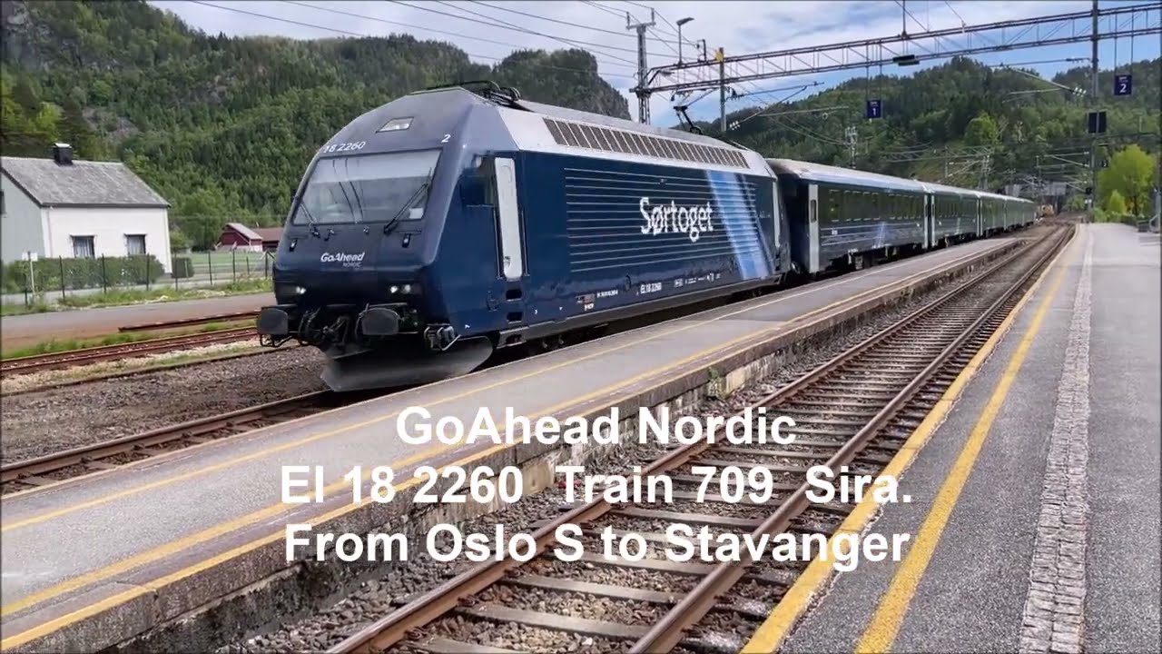 Train past Sira May 2023 part 2. Should have posted this on May 31, 2023