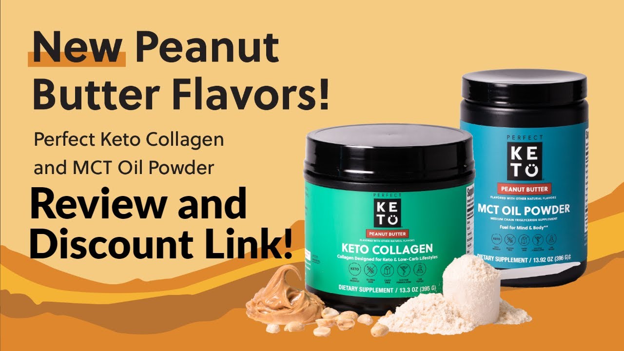 Perfect Keto - Peanut Butter Collagen Reviewed, plus up to 25% off!