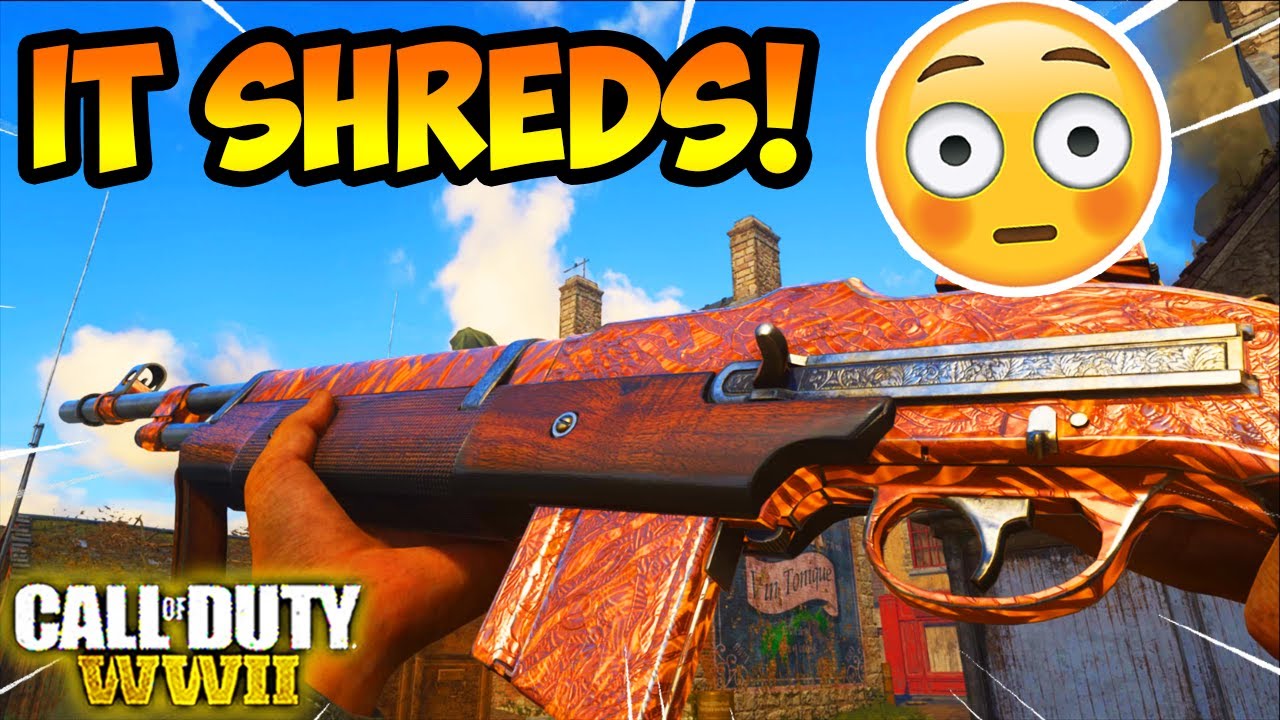 The BAR in COD WW2 SHREDS! (BAR Best Class Setup)
