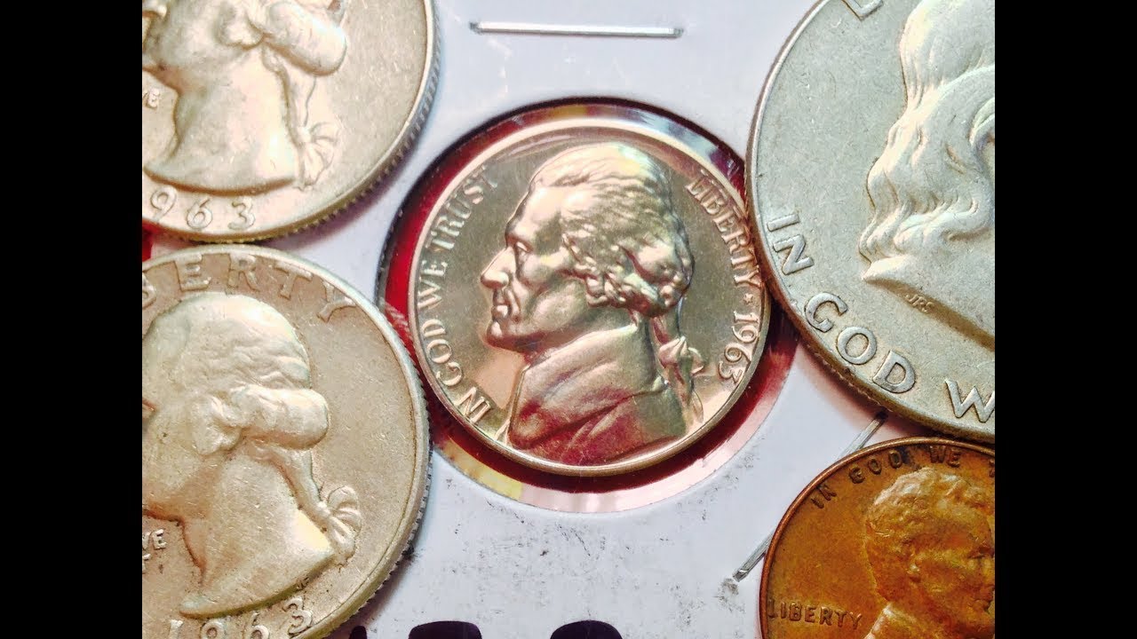 1963 Nickel: Philadelphia Mint Proof Coin