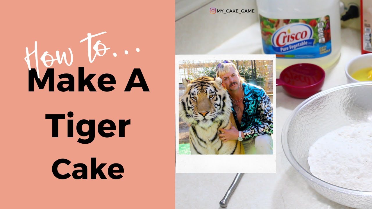 How to Make A Tiger King Cake