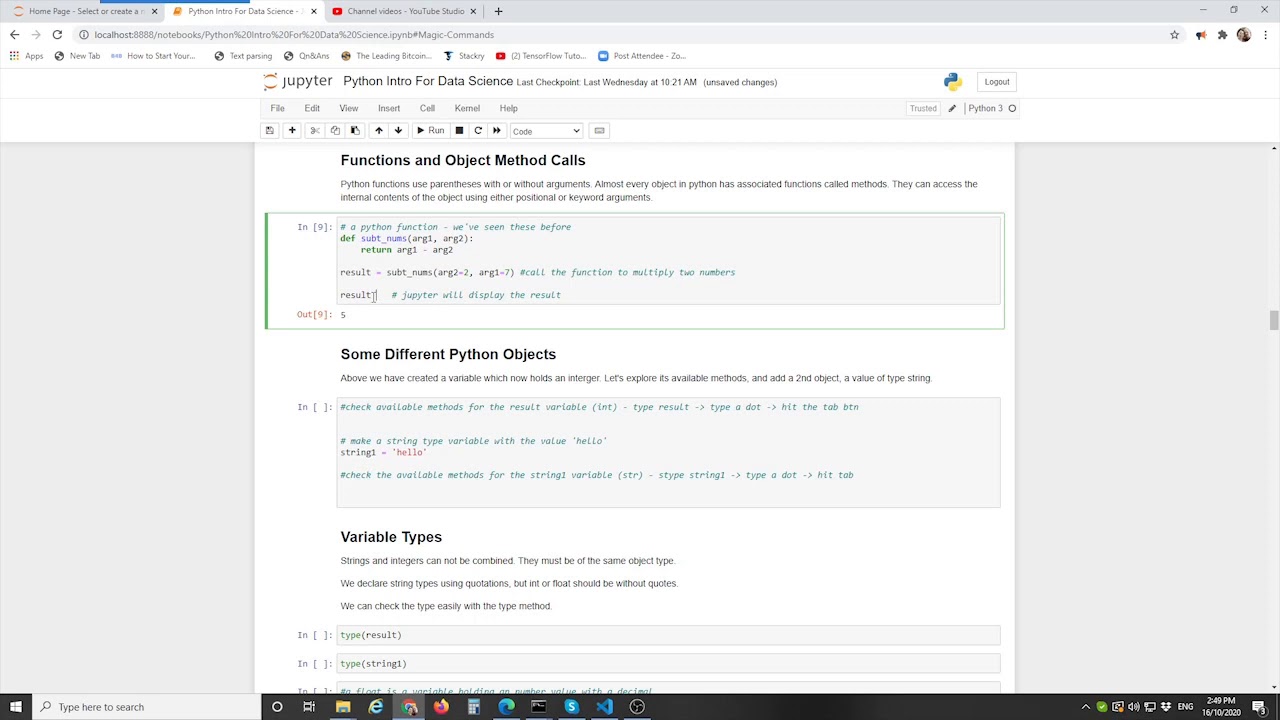 Lsn 10 - Different Methods for Different Variable Types