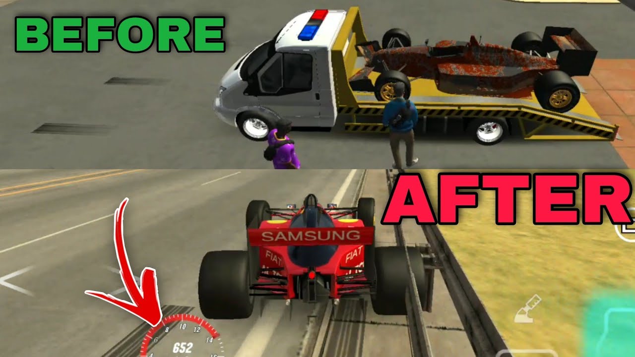 funny🤣rebuilding dirty #F1 car car parking multiplayer roleplay new update