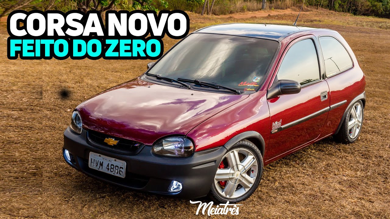 CORSA WIND MAIS NOVO QUE JA VI - Simplesmente impecável, feito do zero!!!