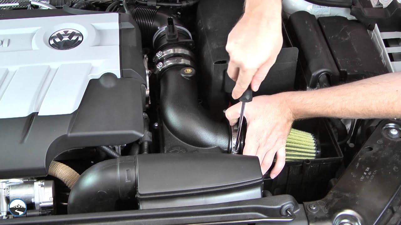 AFE Stage 2 SI Cold Air Intake Install: 2012 VW Jetta 2.0L TDI