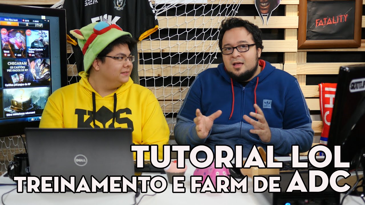 TUTORIAL DE LOL - TREINAMENTO DE ADC, MELHORE SEU 