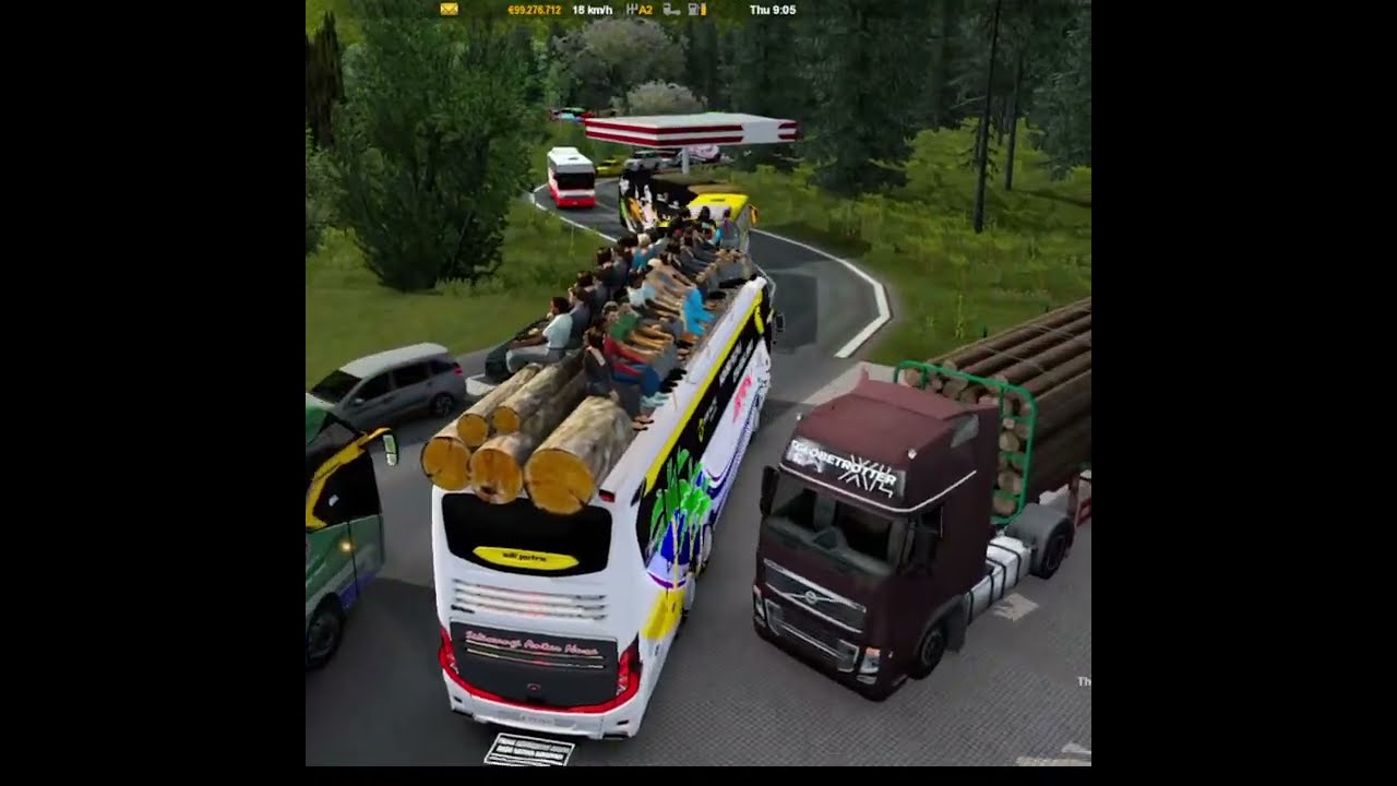 Dangerous Roads in The World - Euro Truck Simulator 2