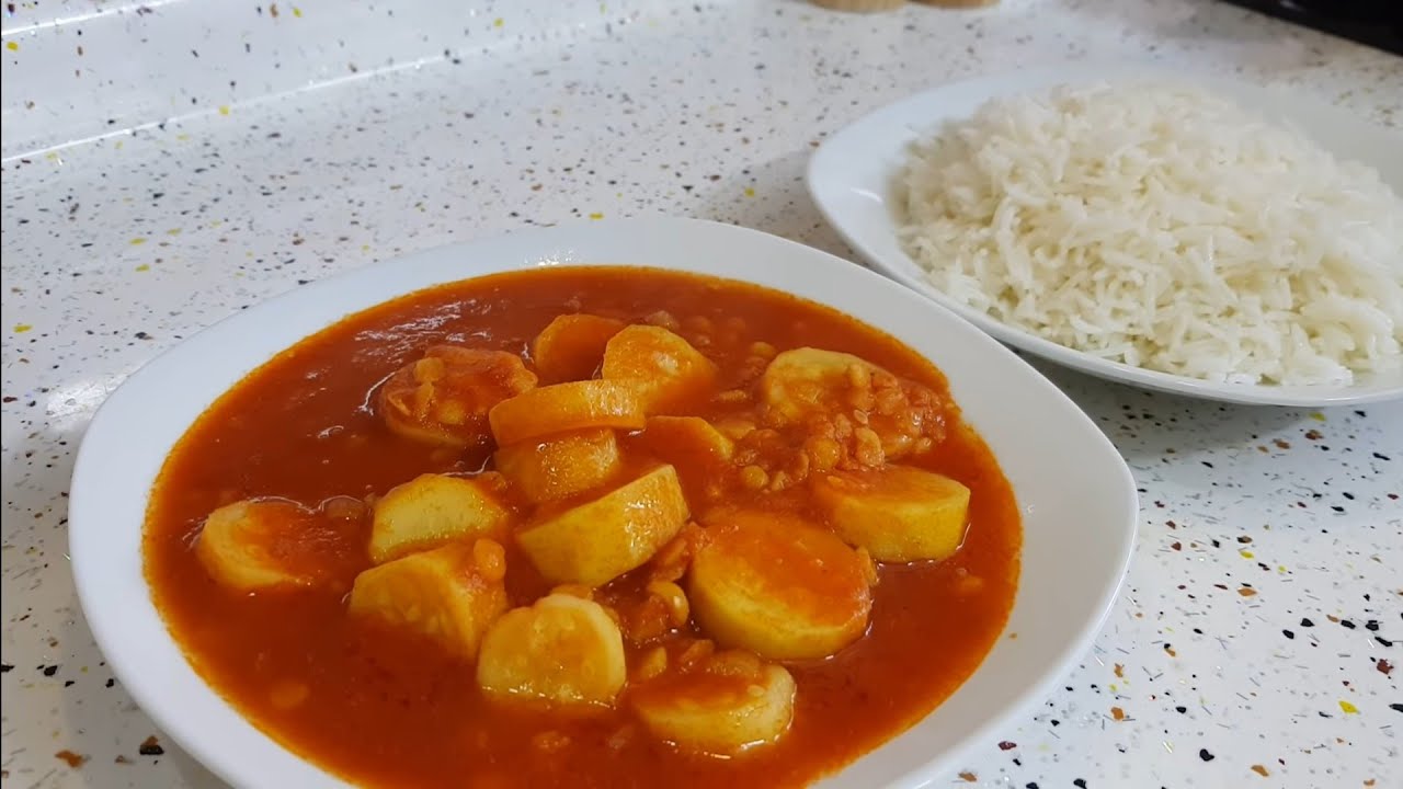 طريقة عمل مرق الشجر بالحمص المجروش🥣👌