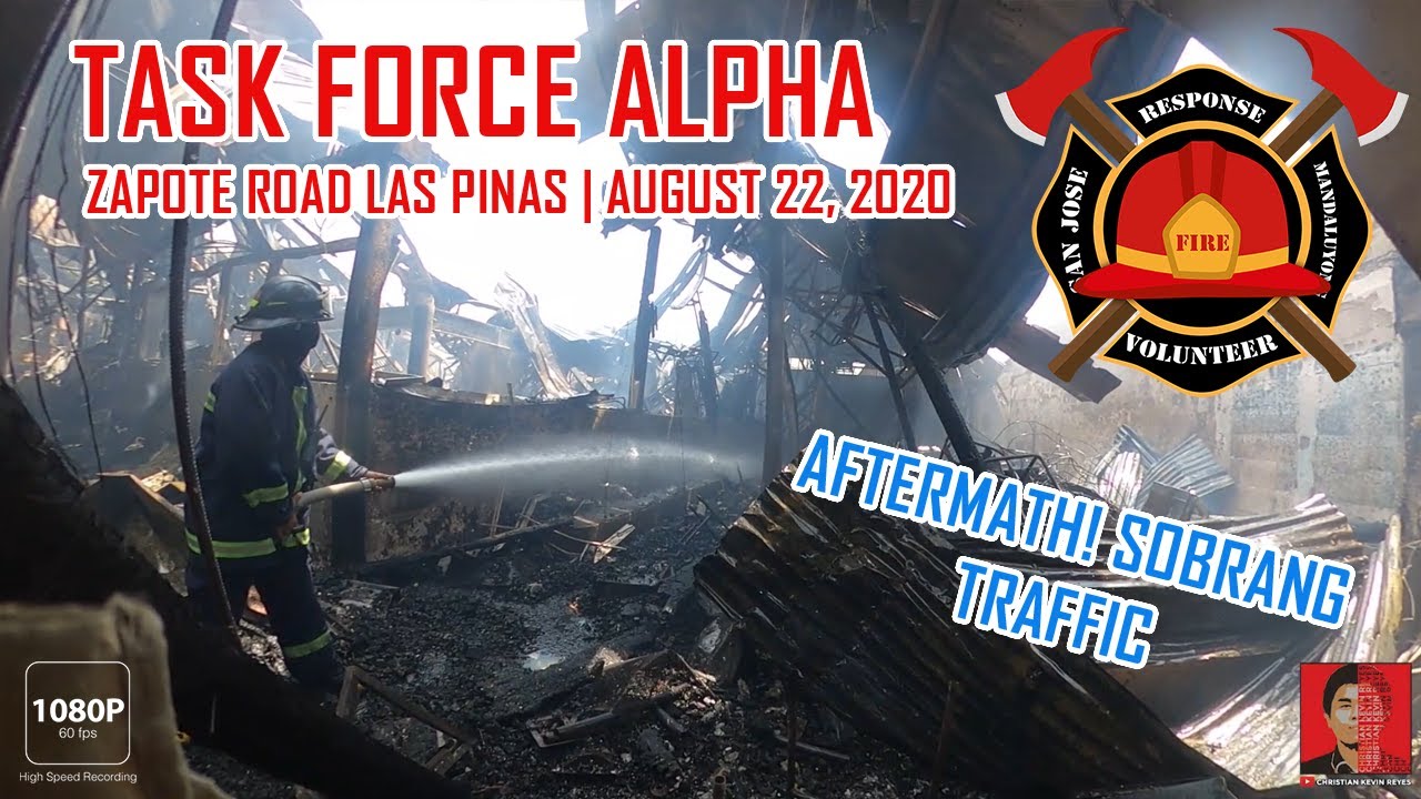 10 70 TASK FORCE ALPHA ZAPOTE ROAD LAS PINAS AUGUST 22, 2020 | RFV | Response Fire Volunteer