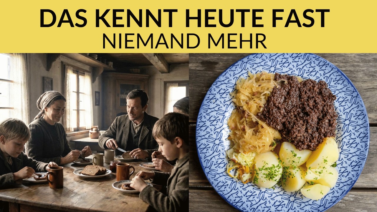 Alte deutsche Küche: 15 traditionelle Rezepte aus Omas Zeiten