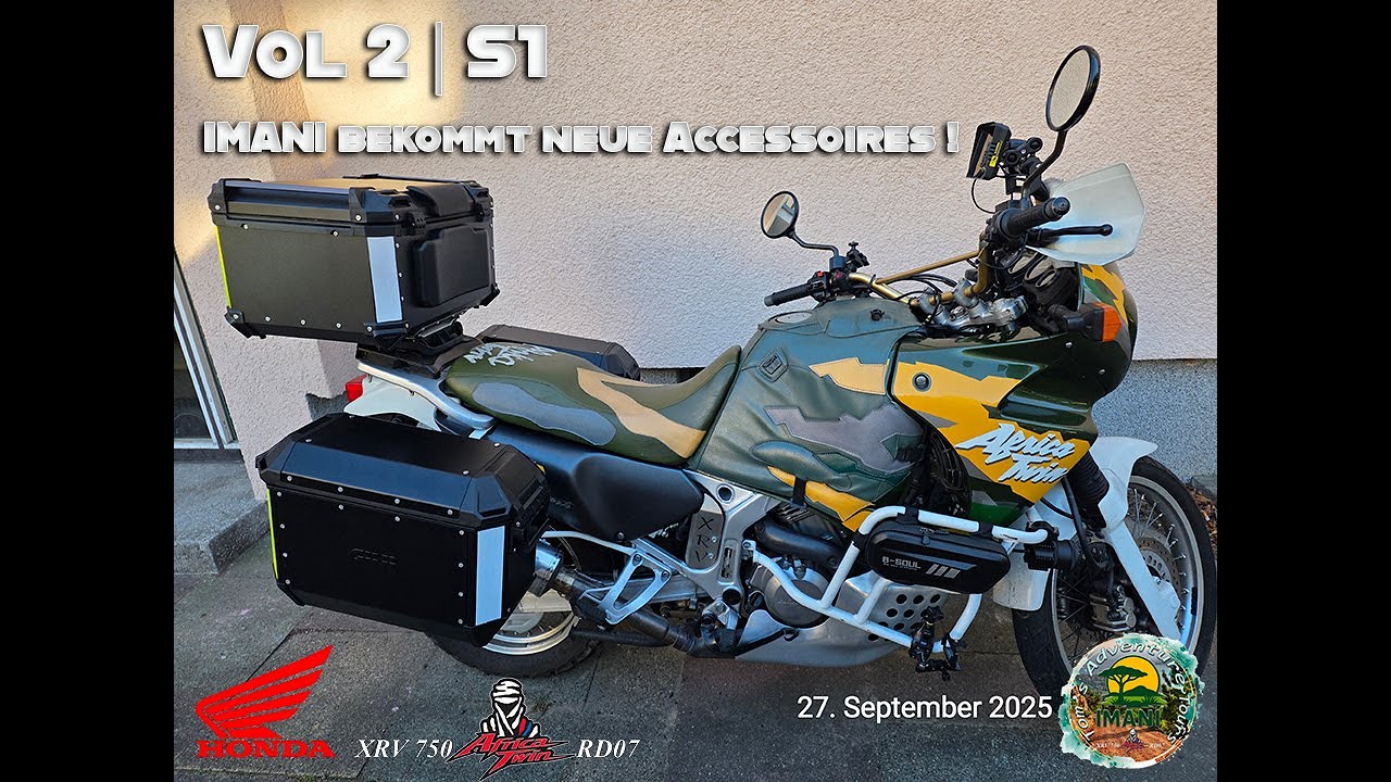 Wieder neue Teile eingetroffen! | Honda XRV 750 RD 07 | Ich rüste weiter auf für die erste Tour