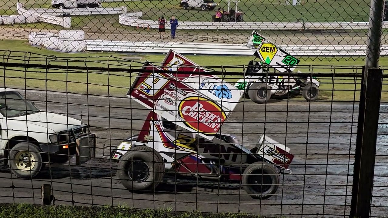 Kings Challenge A main Borderline Speedway 2024