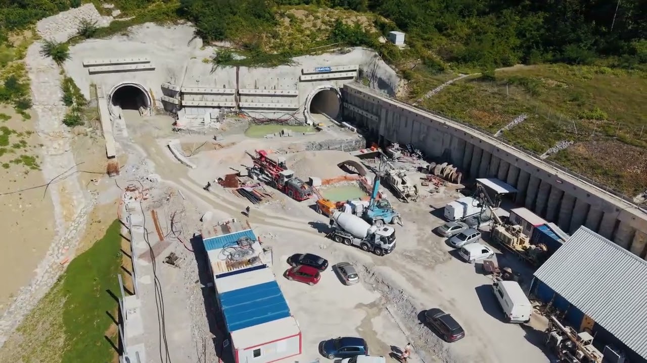 Prelet trase od Divače do Kopra, oktober 2025