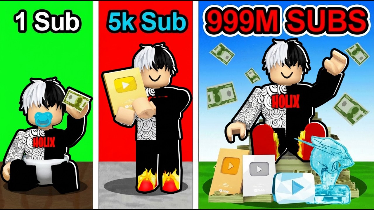 ZAROBIŁEM 983,913,884$ JAKO YOUTUBER w ROBLOX!