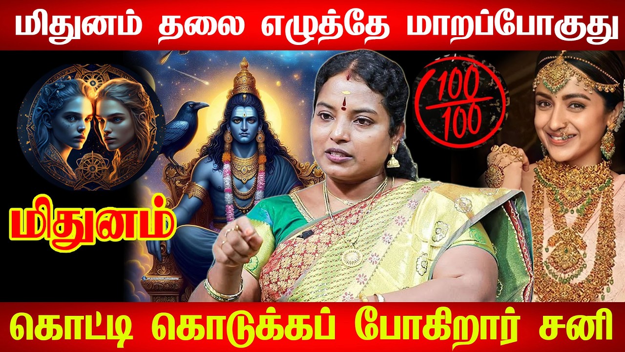 மிதுனம் | சனிப்பெயர்ச்சி பலன்கள் 2026 ஜோதிடர் Sani Peyarchi 2026 | Mithunam 2026 | mithunam rasi