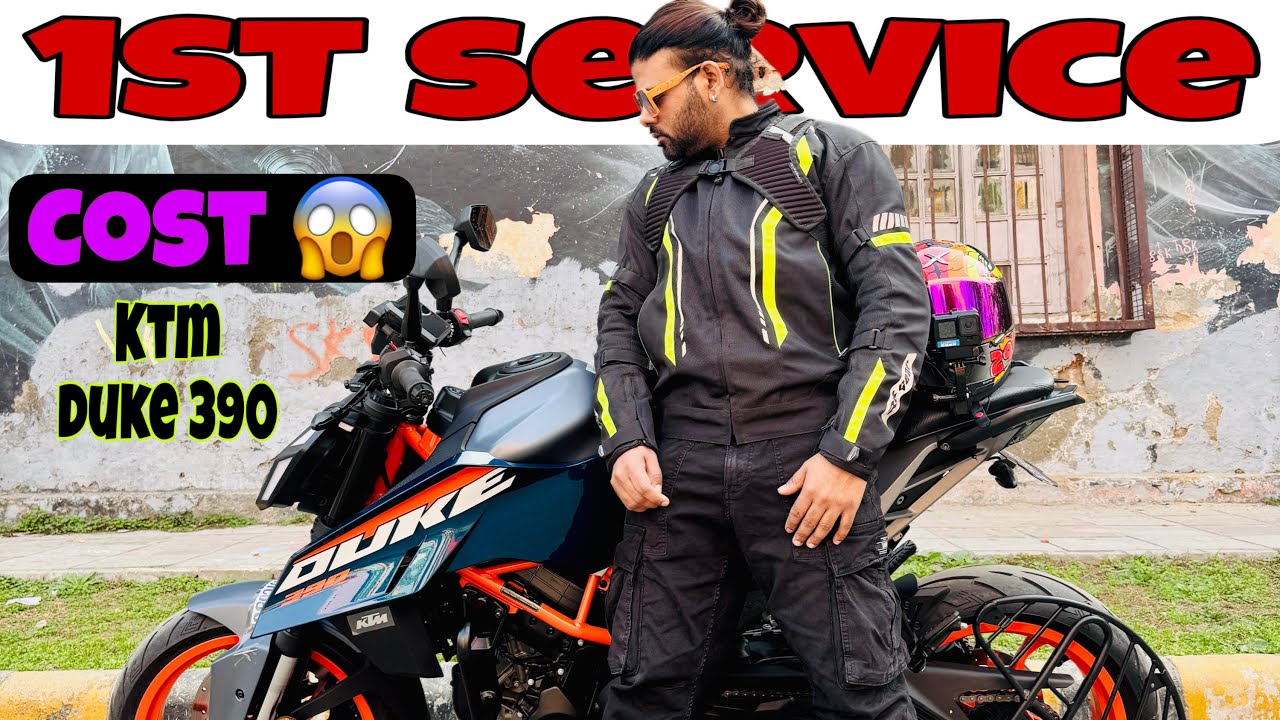 Ktm duke 390 ɪɴ 1st service cost??