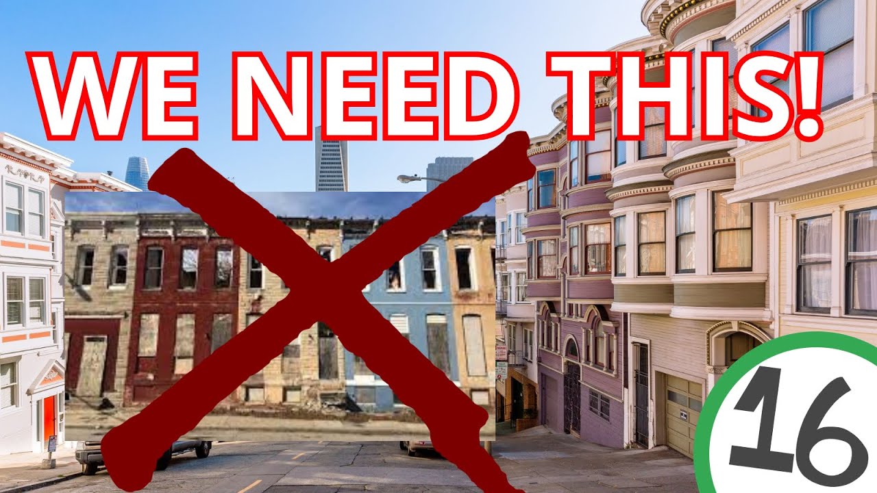 GENTRIFICATION is actually GOOD for us