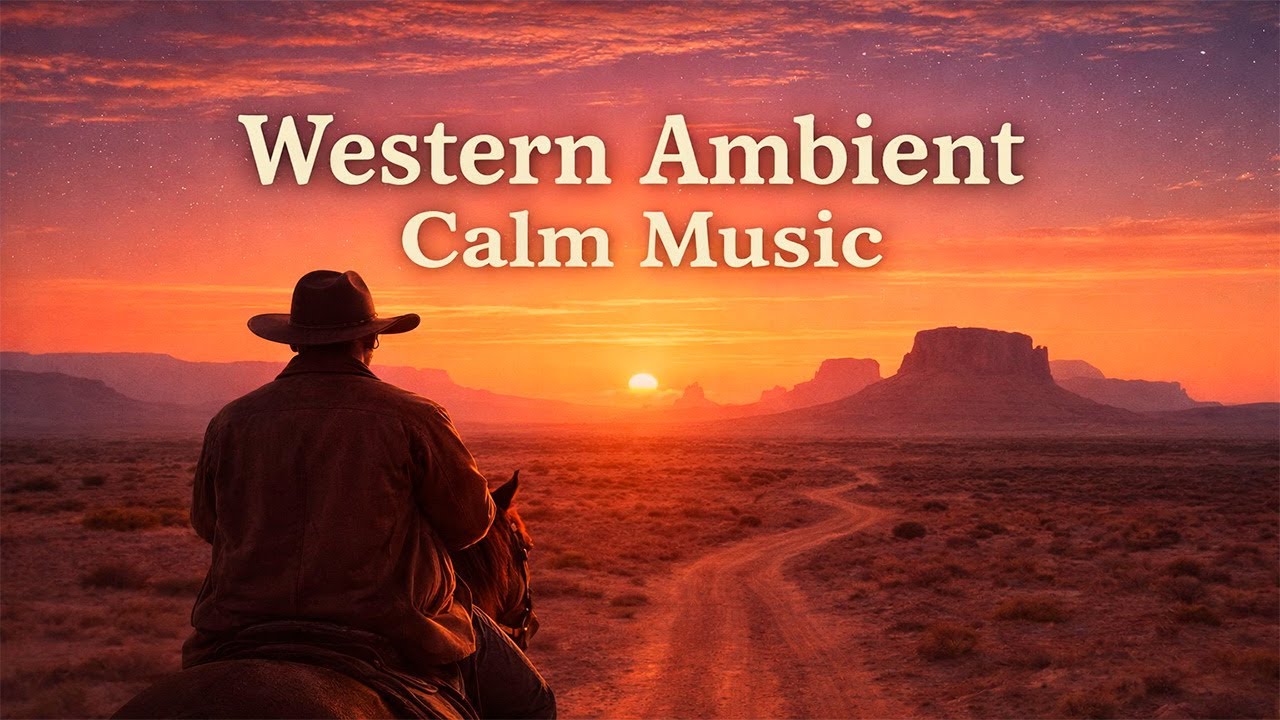Western Ambient Calm Music — Endless Desert Horizon (56 Min Compilation)