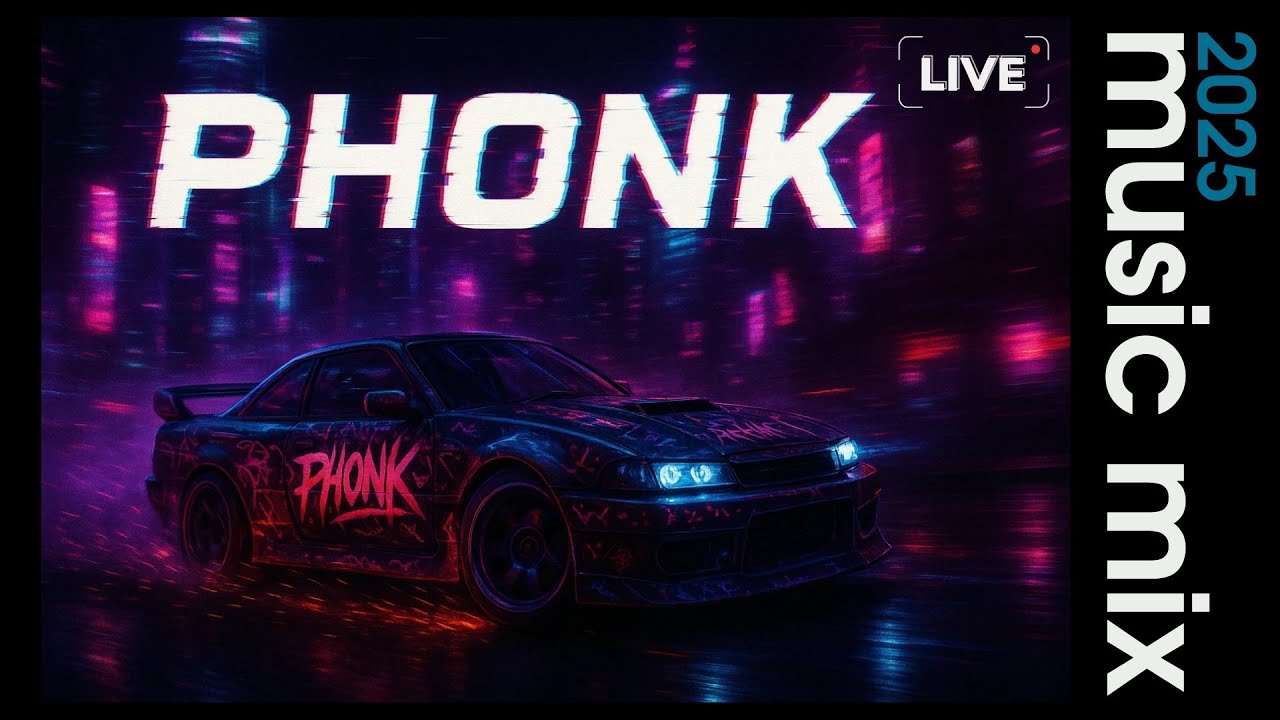 🚗1 HOUR HIGH-OCTANE DRIFT PHONK MIX 2025 💀 Dark Memphis Style (Gritty Bass, Distorted Cowbells)