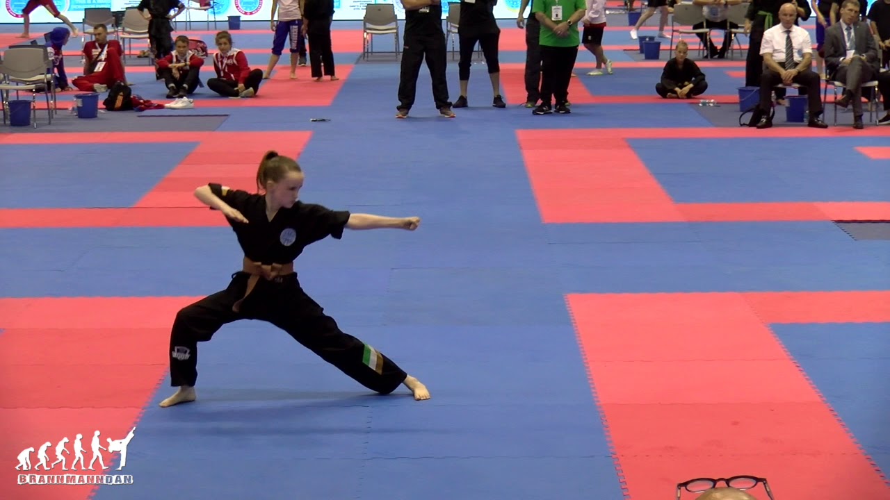 Sarah Cassidy Musical Forms WAKO European Championships 2019