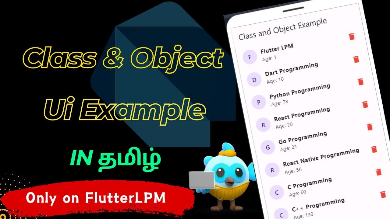 Master Dart Class and Object with UI Example | Step-by-Step Guide
