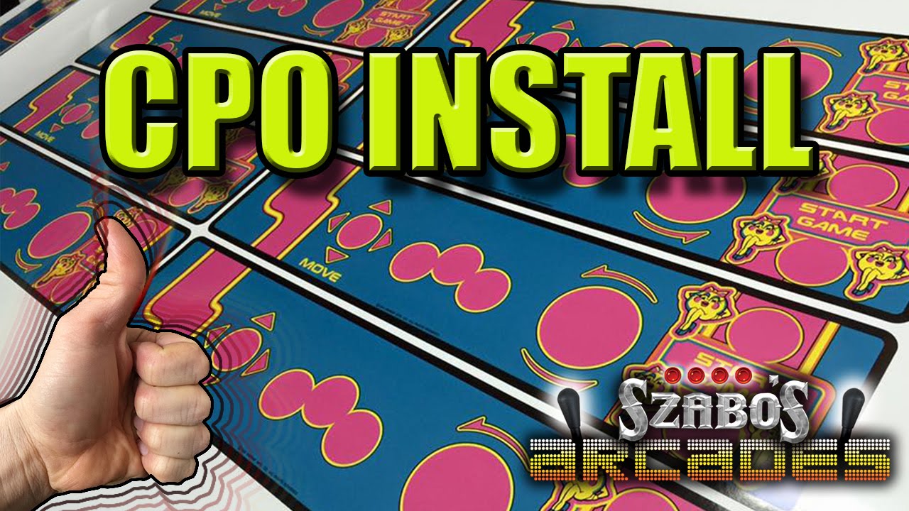 Installing CPO Graphic on metal control panel