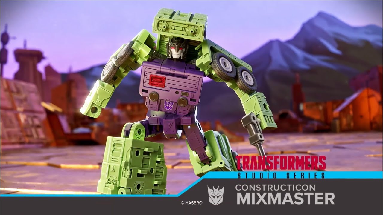 Transformers Studio Series 86 Constructicon Mixmaster Trailer