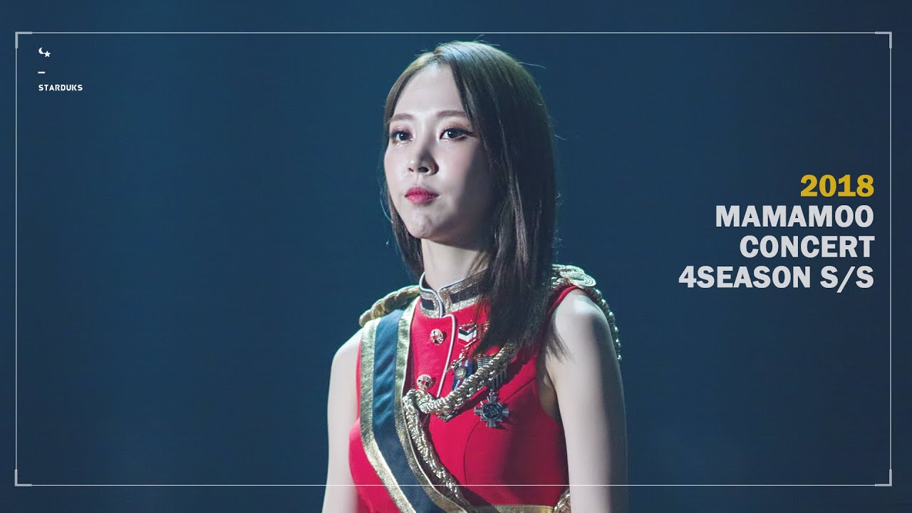 180818 마마무 4season s/s 콘서트 문별 직캠 - 별이 빛나는 밤&잠이라도 자지&나로 말할 것 같으면